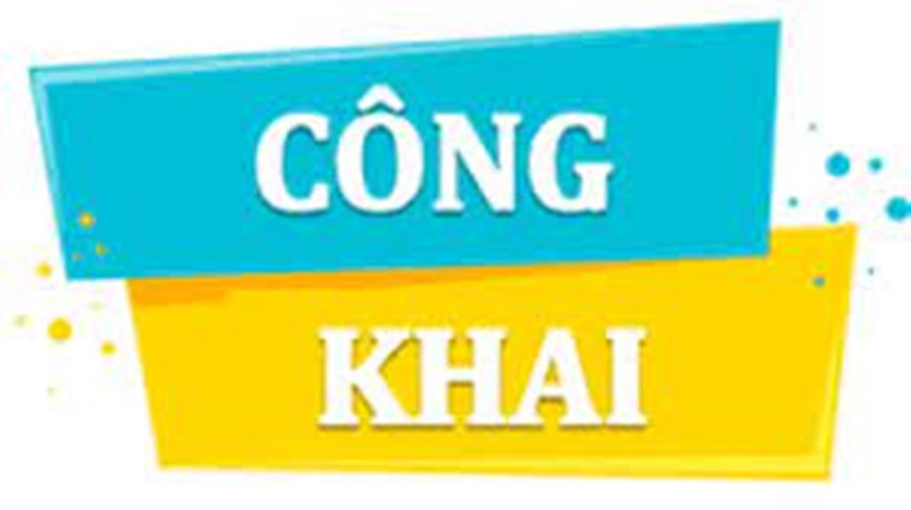 Cam kết chất lượng gi�o dục v� c�ng khai c�c th�ng tin của cơ sở gi�o dục phổ th�ng, năm học 2023 - 2024